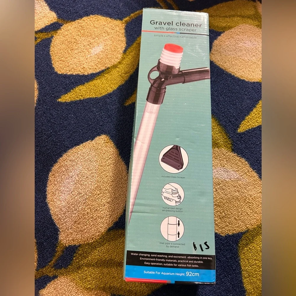 Fish tank gravel cleaner